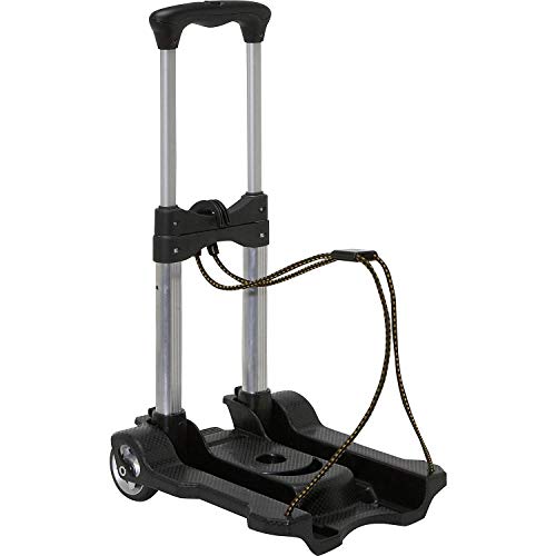 Image of AR Mall Plastic Foldable Travelling Luggage Shopping Cart Hand Truck Luggage Trolley (Plastic Trolley)