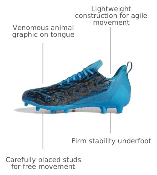 Image of adidas Men's Adizero Football Cleats