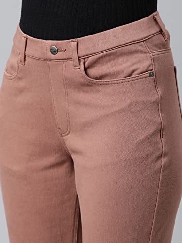 Image of GO COLORS Soft Cotton Blend Printed Jeggings Ankle Length for Women| Breathable, Mid Rise
