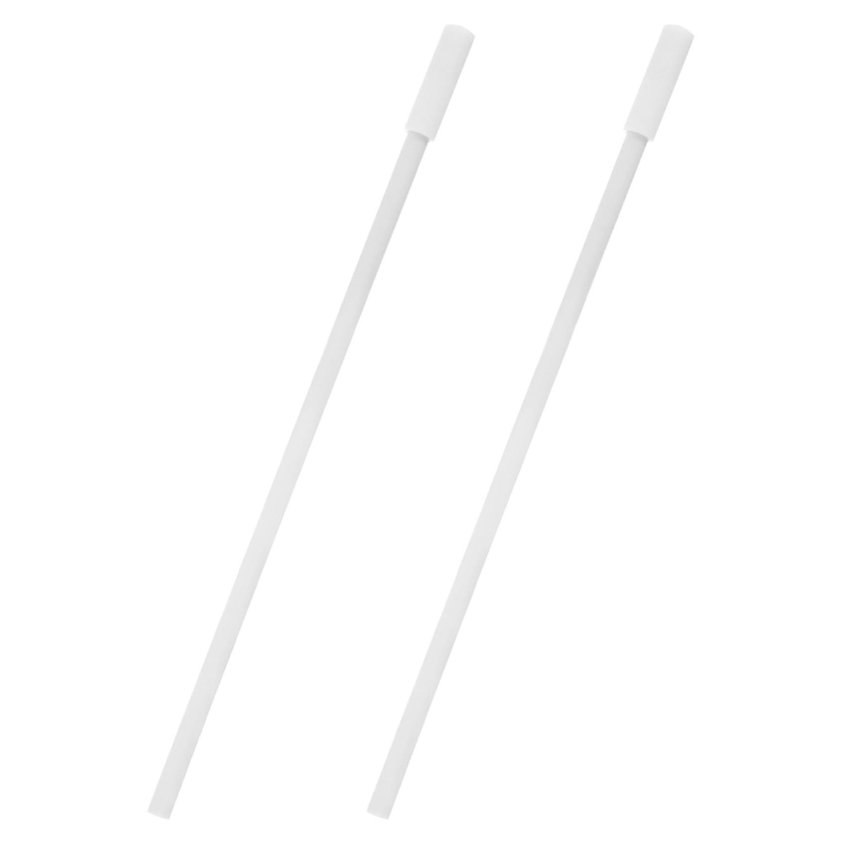 Jnchdghwa White 2X Magnetic Stirring Rod Mini Magnets Laboratory Bar Retriever Stirrer Recycler Ptfe Chemistry