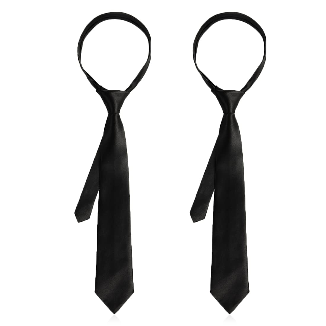 MENDENG Lot de 3 cravates pour homme - Style décontracté - Affaires - Mariage - Mince - Avec fermeture éclair, Multicolore, Taille unique MENDENG Lot de 3 cravates pour homme - Style décontracté - Affaires - Mariage - Mince - Avec fermeture éclair, Multicolore, Taille unique