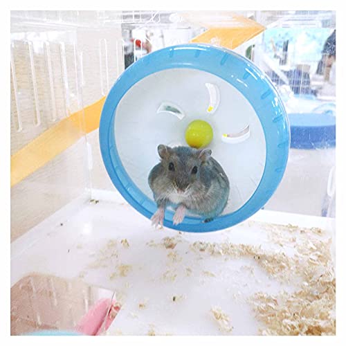 WishLotus Hamster Running Wheel, Silent Jogging Exercise Toy Hamster Cage Accessory for Drawf Hamster Golden Silk Shih… - Image 6