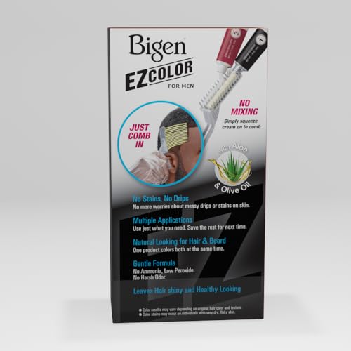 M5 Bigen EZ Color for Men Medium Brown - 3 Pack - Image 6