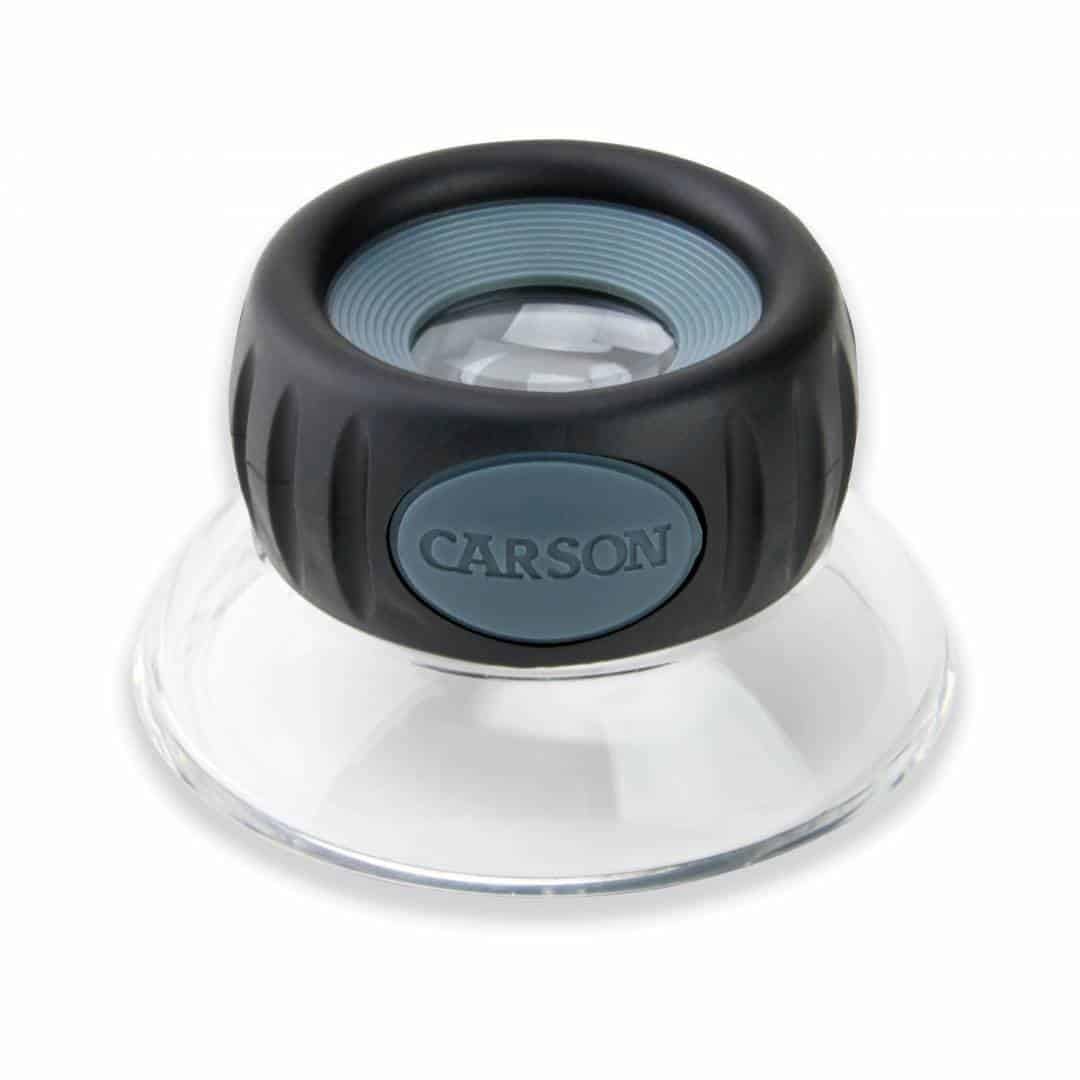 Carson LumiLoupe Plus 17.5x Power Stand Loupe Magnifier with Dual Lens Focusing System (LO-15), Black (B001JQVPBM) Amazon Price History, Amazon Price Tracker