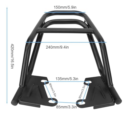 Support de coffre arrière pour moto : fixez vos bagages sans risque - 2