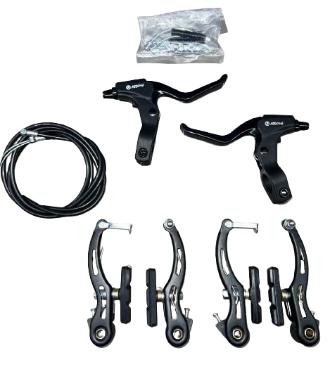 ABDOMA Bicycle Power Brake Set with Lever 455 for Adult Cycles/Mountain Bikes 26”and 29” (B0CXHKRJC1) Amazon Price History, Amazon Price Tracker