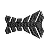 Tyinerc Aufkleber für Motorrad, 3D-Design mit Fischgräten – Schutzaufkleber für Motorrad-Tank, Modifikationszubehör für Stadtfahrzeuge und Erwachsene