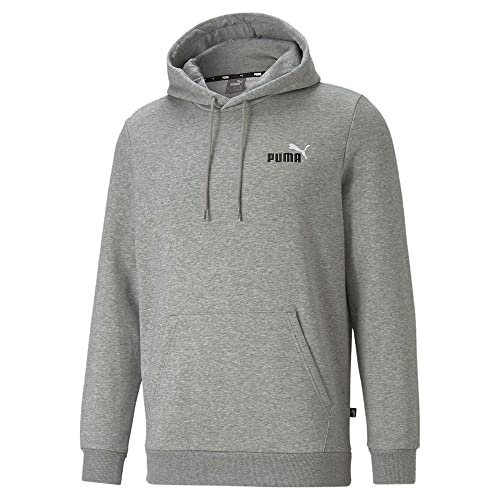 Sweat PUMA Men's Essentials+ en molleton gris chiné taille S