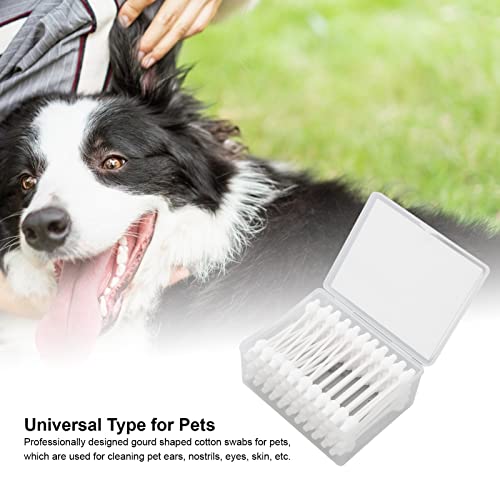 55 tamponi tamponi lunghi con manico in legno