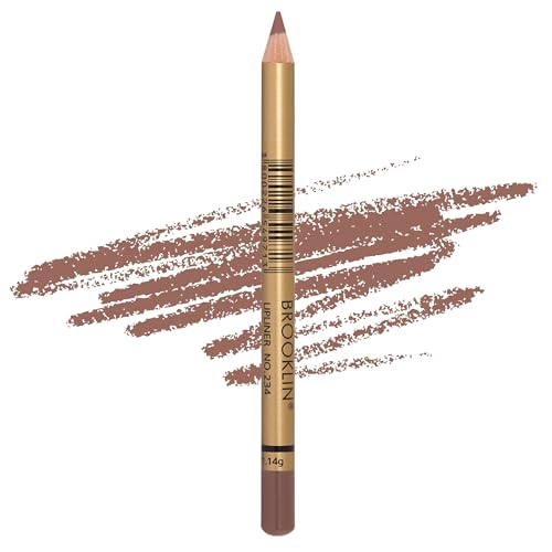 Impala - Lápiz de Labios Brooklin Waterproof Color Marrón Rosado 234 | Perfilador de Labios Permanente | Lápiz Labial Resistente al Agua | Delineador de Labios de Larga Duración