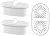 Waterdrop WD-PF-01A Plus Replacement Filters for All Waterdrop Pitcher Filtration System, Reduces PFAS, PFOA/PFOS, Chlorine, Last Up to 3 Months or 200 Gallons (Pack of 3)