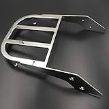 AfterMokit Steel Sissy Bar Luggage Rack for Honda VTX 1300C 2002-2006 VTX 1800C 2002-2011 VTX 1800F 2005-2011 Chrome