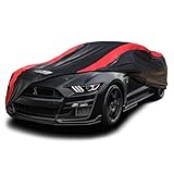AltoCover Car Cover Custom Fit for Ford Mustang 1994-2025, Coupe Car Cover Waterproof All Weather with Cotton Liner for Rain Snow Protection, Compatible with SN95, New Edge, S197, S550 & S650