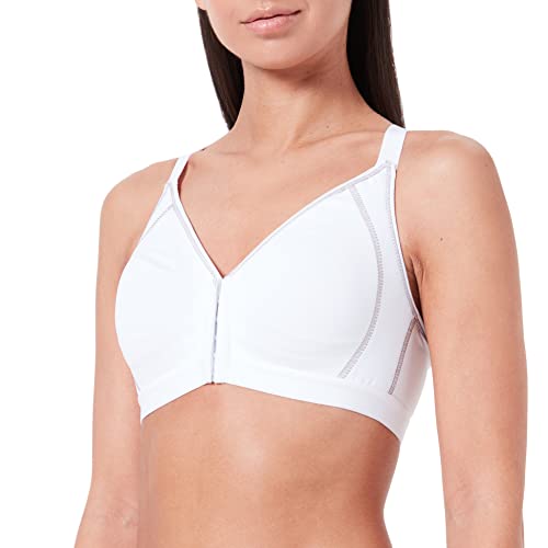 SELENE Nora Reggiseno Sportivo, Bianco, V B (FR 100B) Donna