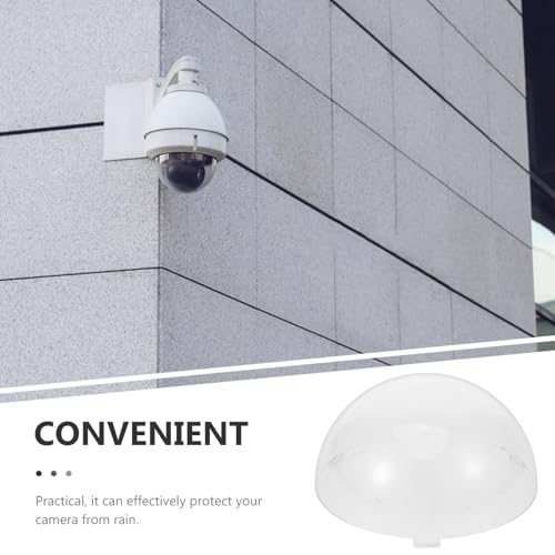 Cubierta para cámara de seguridad de exterior transparente protectora Luxshiny 7