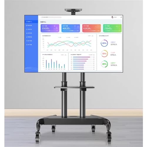 Base universal móvil para TV de 32 a 75 pulgadas con ruedas miniatura 2