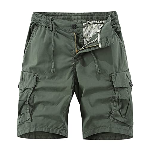 Generico Pantaloncini Trail Running Uomo-Pantaloncini da Uomo in Cotone con