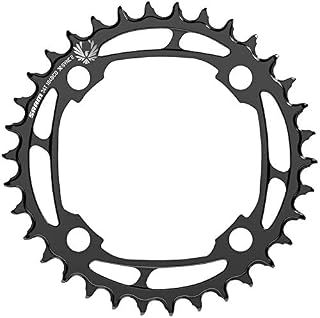 SRAM Europe Fahrradkettenblatt-2286482356 Fahrradkettenblatt Schwarz 34 Zähne, 104mm