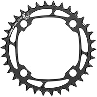 SRAM Europe Unisex – Erwachsene Fahrradkettenblatt-2286482356 Fahrradkettenblatt, Schwarz, 34 Zähne, 104mm