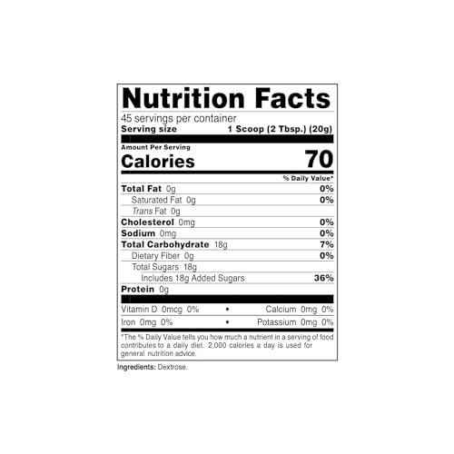 Image of Primaforce Pure Dextrose Powder (2 Pounds, Unflavored) - Your Ultimate Workout Fuel