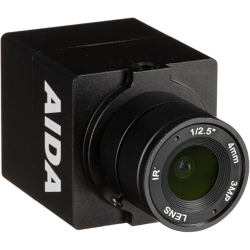 Image of AIDA HD-100A Compact Full HD HDMI POV Camera with TRS Stereo Audio Input, Multi HD Format