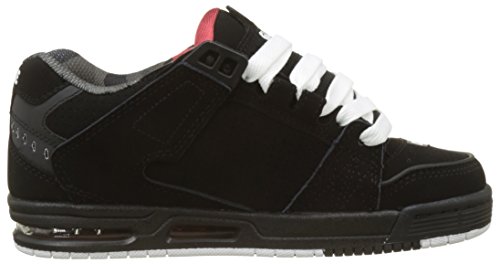 Image of Globe Men's Skateboarding Shoes, Multicolor Black Red, 9 UK