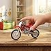 Risopen Dirtbike Compatible for Honda CRF 450 Dirt Bike Model 1:18 Motorcycle Bike Toy Motocross Model Red Motorcycle Toy Supercross Collection Gift for Men