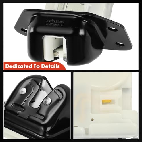 A-Premium Trunk Lid Latch Lock Actuator Compatible with Nissan Vehicle - Rogue 2014-2021, Murano 2009-2023, Pathfinder 2013-2020, Without Power Liftgate - Rear Tailgate, Replaces # 905003JA1B by A-premium - Image 8