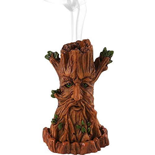 Tree Man Incense Burner, Multi-Colour by Giftbrit