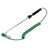 Die Thermoelement-Sonde vom Typ K hat eine hohe Temperaturempfindlichkeit und ist zuverlässig zu verwenden.