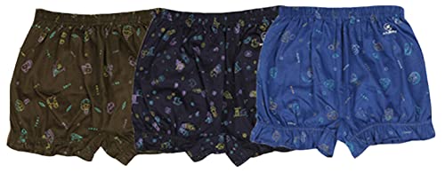 Image of Womens Cotton Printed Bloomers-Pack of 3(Colors May Vary)