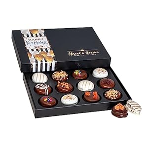 Birthday Cookies – Happy Cookie Gift Basket Gourmet Boxes For Women/Men Treats for Him/Her