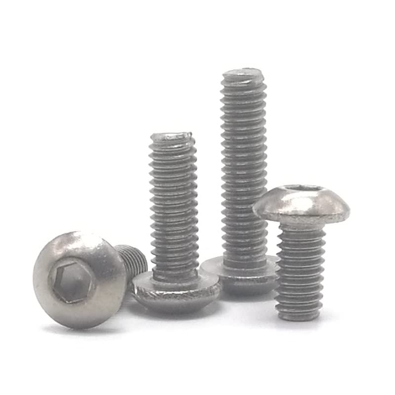 50 Teile/los M2 M2,5 M3 ISO7380 Kopf Titan Halbrundschraube/Titan Innensechskant Rundkopfschraube(M3 x 25mm)