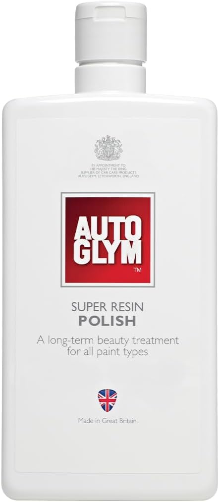 Autoglym Super Resin Polish, 500ml - High Performance Car Polish for Detailing and Maximum Gloss Finish