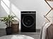 SHARP ES-PRO814BA-DE Waschmaschine (8 kg, EEK A, 1400 U/min.), (WiFi, Inverter Motor, Dampf, AquaStop), Schwarz
