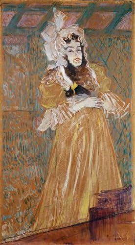 Poster Mai Belfort Toulouse Lautrec Murale Tableaux Toile Décoration 60x90cm