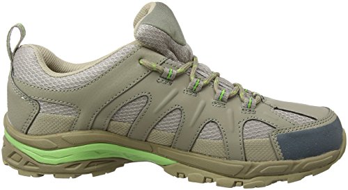 DOGGO Sammy, Unisex-Erwachsene Trekking- & Wanderhalbschuhe, Beige (Taupe/Lime), 44 EU (10 UK)