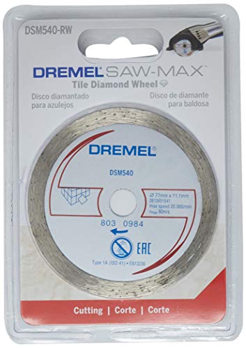 Dremel Disco Saw-Max SM540 Azulejo, Cinza