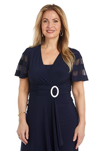 Image of R&M Richards Women's Allegra Cascade Dress