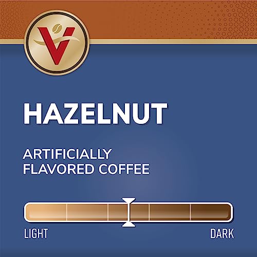 Victor Allen's Coffee Hazelnut Flavored, Medium Roast, 12 Count, Single Serve Coffee Pods for Keurig K-Cup Brewers