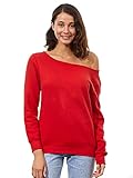 Awkwardstyles Women's Sexy Off the Shoulder Slouchy Oversized Sweatshirt