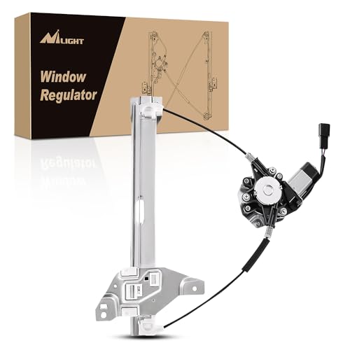 Image of Nilight Power Window Regulator /Motor Compatible with 2006 2007 2008 2009 2010 2011 2012 2013 Chevrolet Impala /Impala Limited 2014 2015 2016 Rear Passenger Side 748-511
