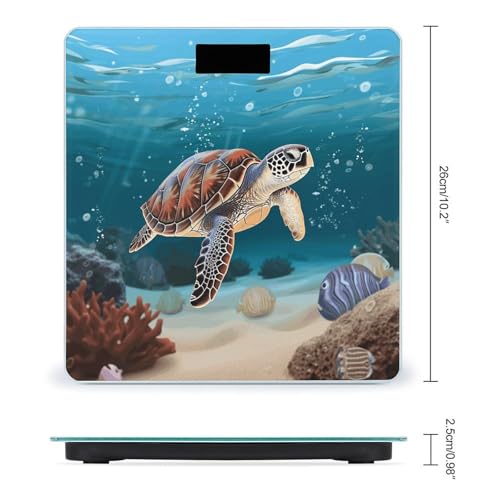 Báscula Digital para Baño con Pantalla LCD y Vidrio Templado miniatura 2