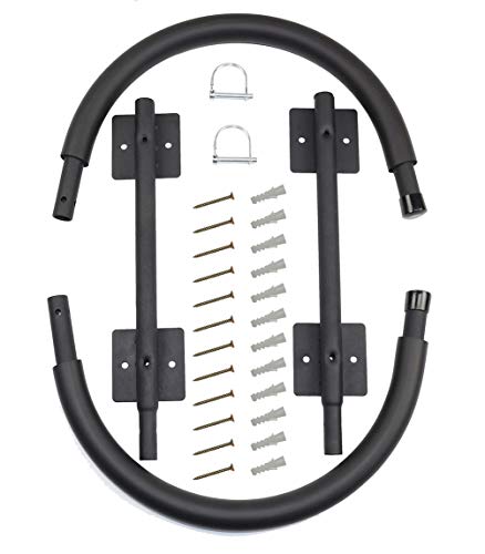 Mrhardware Kayak Wall Rack Canoe Hanging Wall Frame Canoeing Aquaplane Skis Indoor Storage Rack
