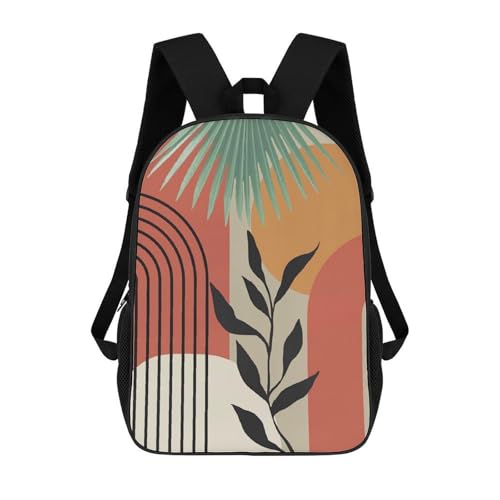 Sac à dos voyage floral 17" parfait pour les sorties décontractées des filles au quotidien