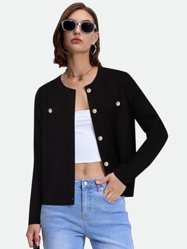 ZANZEA Cardigan Sweaters for Women 2025 Fall Winter Outfits Chunky Cropped Button Down Knit Sweater Jackets2