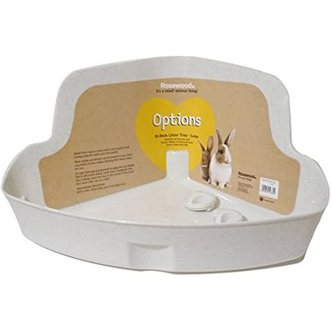 Rosewood Large Corner Rabbit Litter Tray Cover