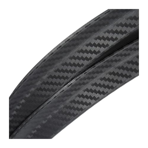 Kit protector parachoques coche y arcos de rueda con tira protectora universal de 2 piezas 5