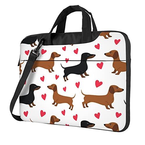 Sac ordinateur portable teckels contre les chocs et les rayures du transport quotidien