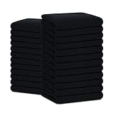 SOFTILE COLLECTION Salon Towel Pack of 24 (16 x 26 inches) 100% Ring Spun Cotton Ultra Soft & Highly